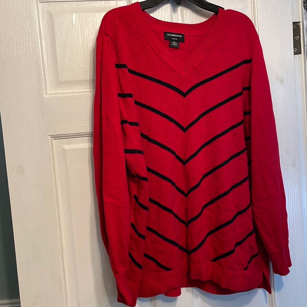 Red sweater